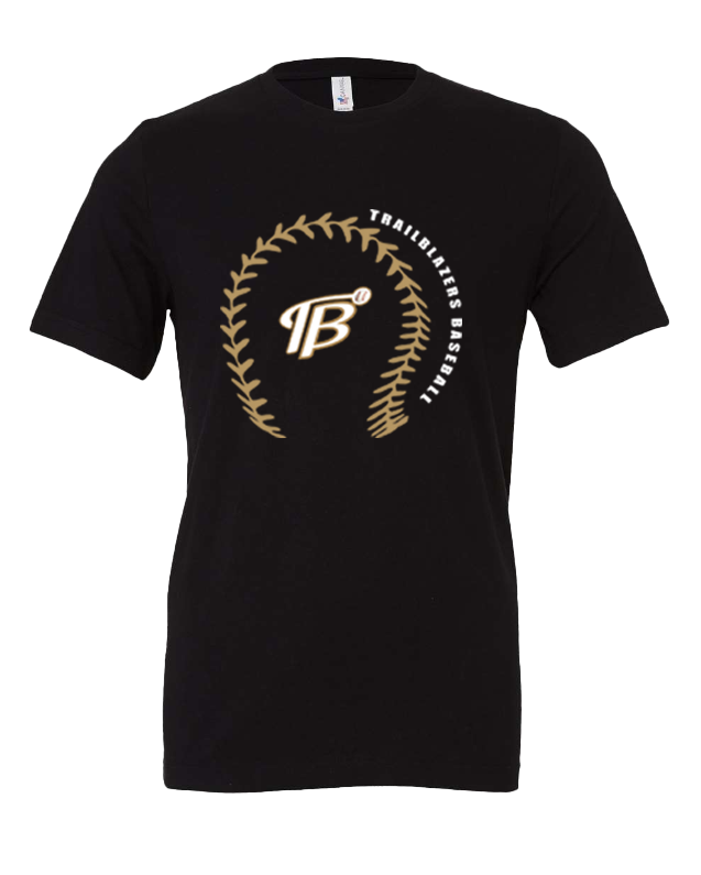 Baseball stitches NTX Trailblazers short sleeve shirt