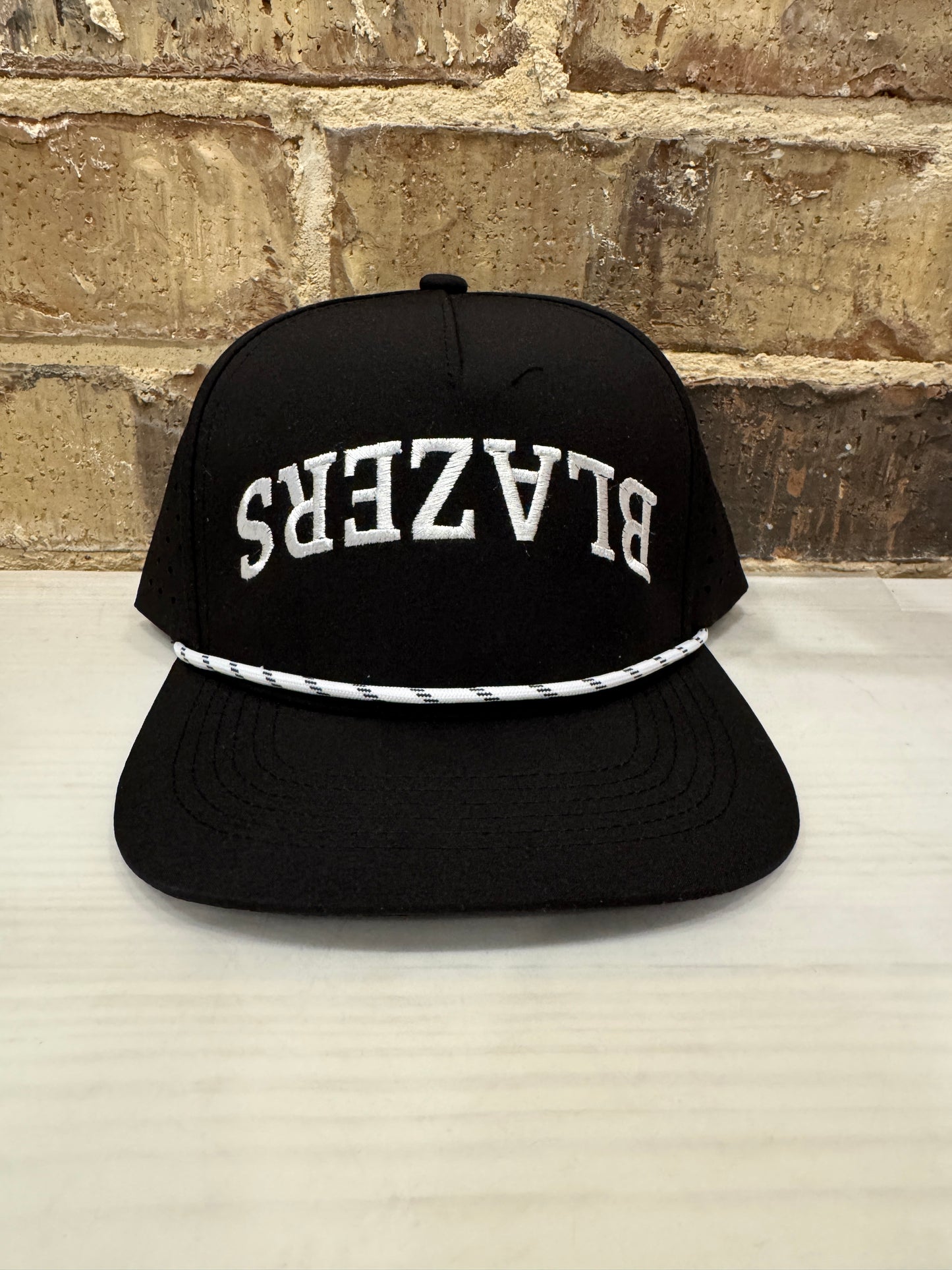 Blazers inverted arch logo performance cap