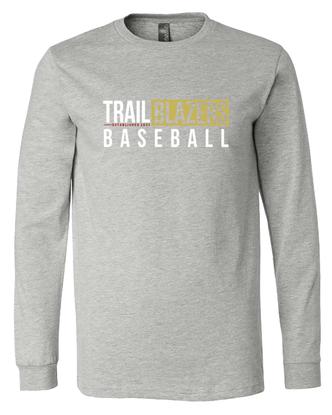Gold NTX Trailblazers long sleeve shirt