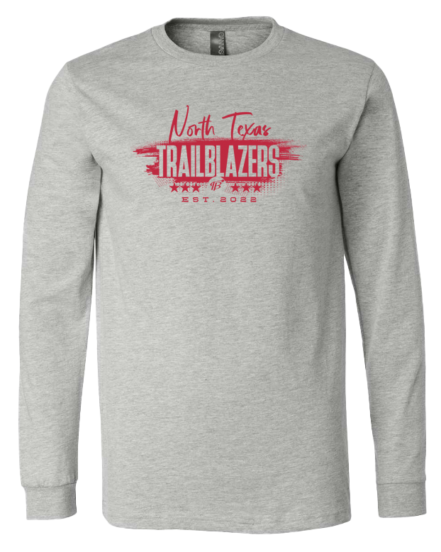 North Texas NTX Trailblazers long sleeve shirt