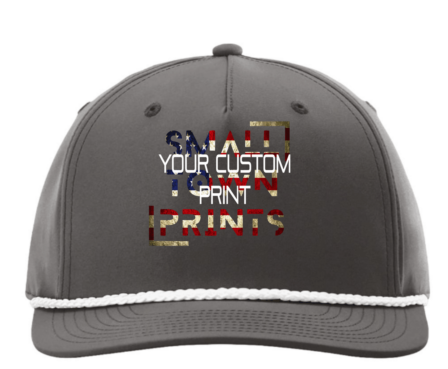 Braided Performance Cap with Leather Patch