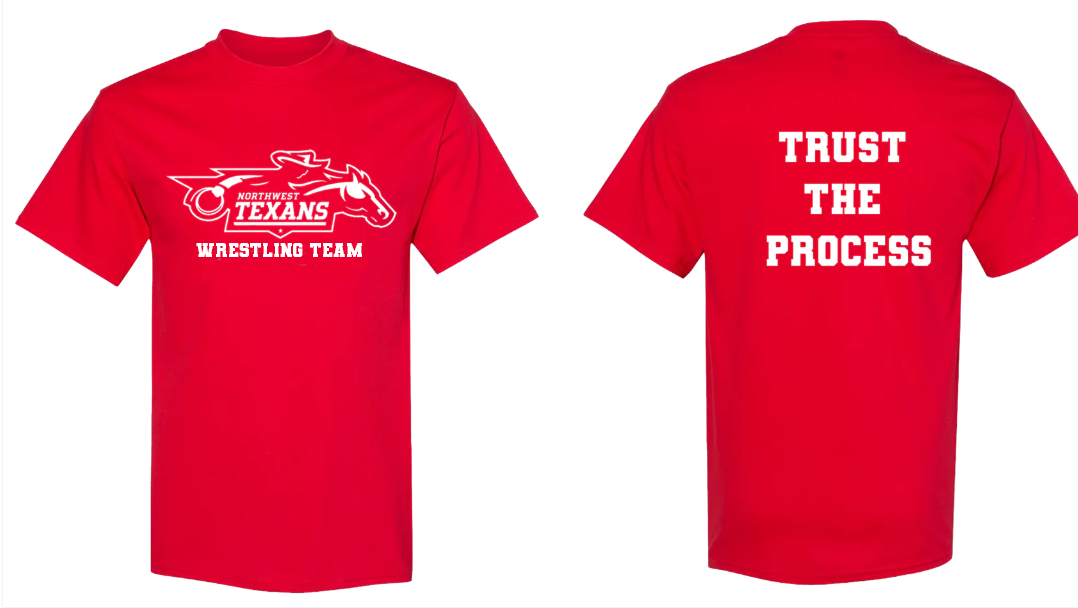 Northwest Texans Wrestling Short Sleeve Practice shirt