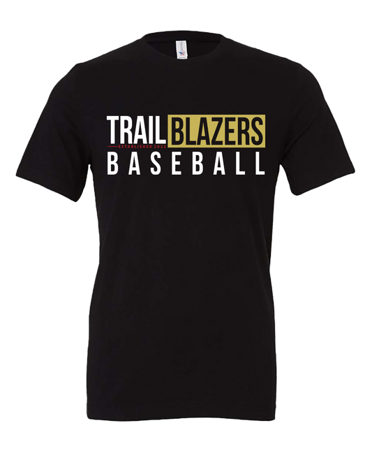 Gold NTX Trailblazers short sleeve shirt