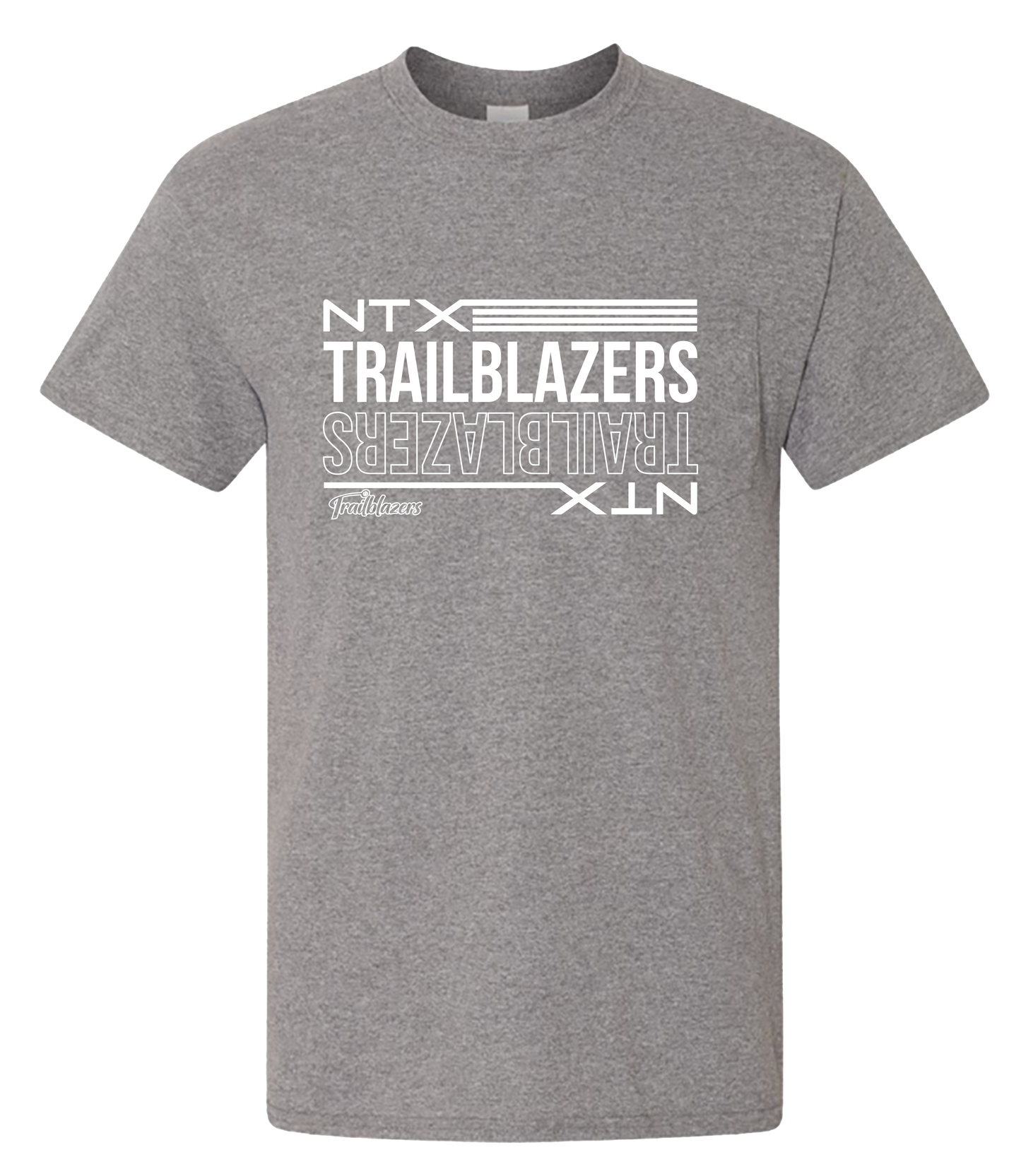 Inverted NTX Trailblazers short sleeve shirt